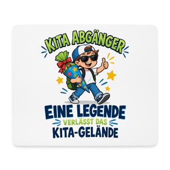 Kita Abgänger Legende - Mousepad (Querformat) - Weiß - Vorne