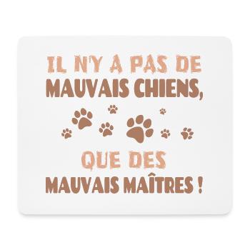 Hundetrainer, Hundezüchter - Mousepad (Querformat) - Weiß - Vorne