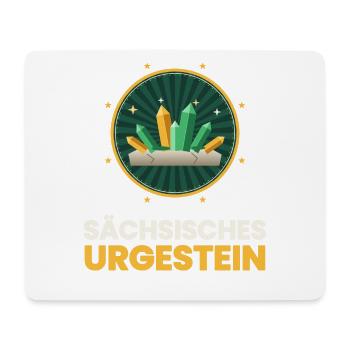 SACHSEN SÄCHSISCHES URGESTEIN - Mousepad (Querformat) - Weiß - Vorne
