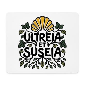 Ultreia und Suseia – Camino de Santiago - Mousepad (Querformat) - Weiß - Vorne