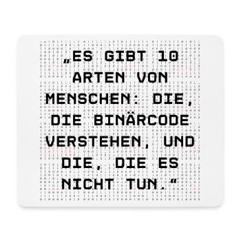 IT-Spezialisten & Programmierer - Mousepad (Querformat) - Weiß - Vorne