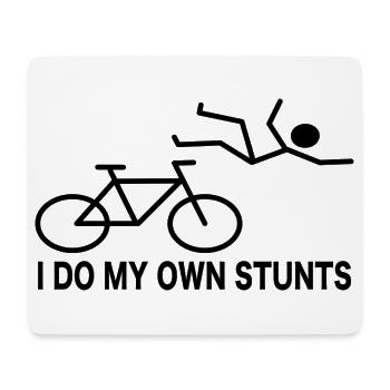 Radfahrer Fahrrad Spruch Humor - Mousepad (Querformat) - Weiß - Vorne