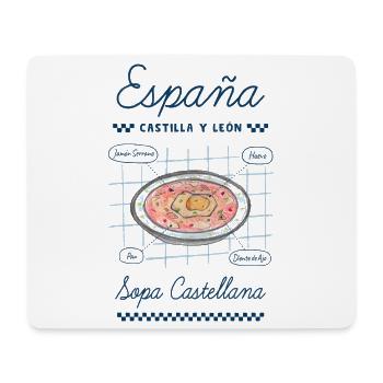 Kastilische Suppe - Mousepad (Querformat) - Weiß - Vorne