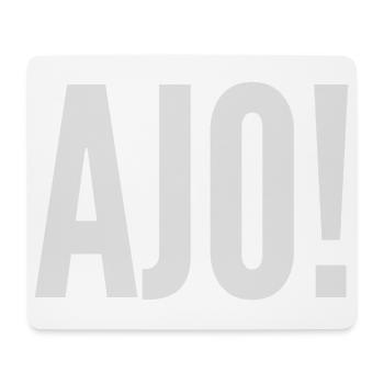 Ajo - Rheinland Pfalz Pälzer Dialekt Schorle - Mousepad (Querformat) - Weiß - Vorne