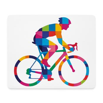 Lustiges Fahrrad Rennrad Gravel Radsport Geschenk - Mousepad (Querformat) - Weiß - Vorne