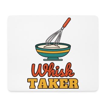 Schneebesen Taker - Mousepad (Querformat) - Weiß - Vorne