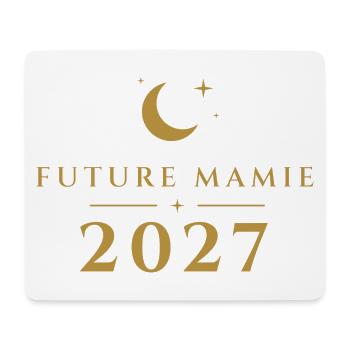 Future Granny 2027 – Ankündigung der Golden-Moon-Schwangerschaft - Mousepad (Querformat) - Weiß - Vorne