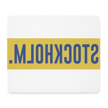 Schweden Stockholm Geschenkidee  - Mousepad (Querformat) - Weiß - Vorne