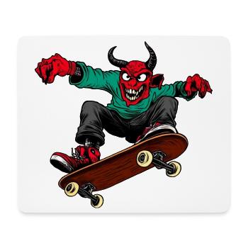 Teufel Freestyler - Mousepad (Querformat) - Weiß - Vorne