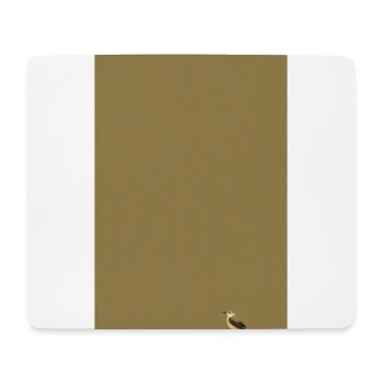 Japanische Buschgrasmücke – Minimalistisches Vogel - Mousepad (Querformat) - Weiß - Vorne