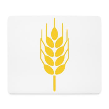 Getreide Ähre Natur Geschenk Bauer Landwirt Bäcker - Mousepad (Querformat) - Weiß - Vorne