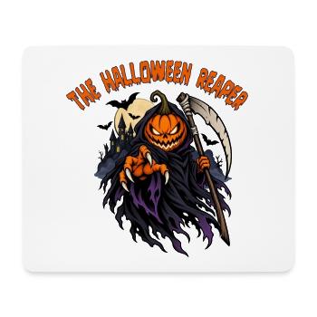 Reaper Pumpkin von Helfspawn - Mousepad (Querformat) - Weiß - Vorne