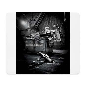 Night Trash Panda Crew Vintage Wildlife Club - Mousepad (Querformat) - Weiß - Vorne