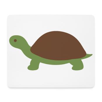 Schildkröte Design Geschenkidee Tierfreunde - Mousepad (Querformat) - Weiß - Vorne