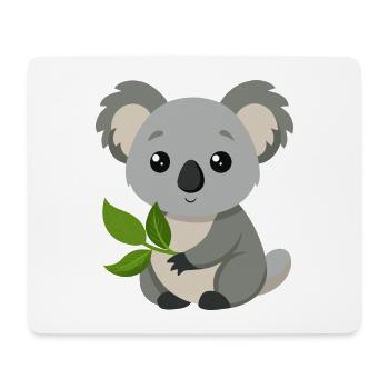 Baby-Koala - Mousepad (Querformat) - Weiß - Vorne