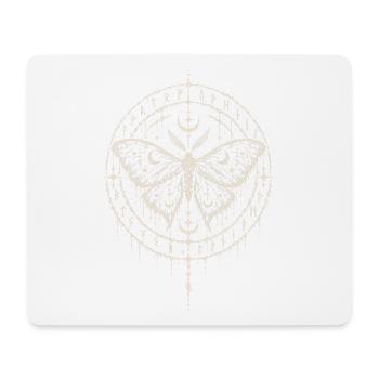 Der Drudenfuß im Runenkreis - Mousepad (Querformat) - Weiß - Vorne