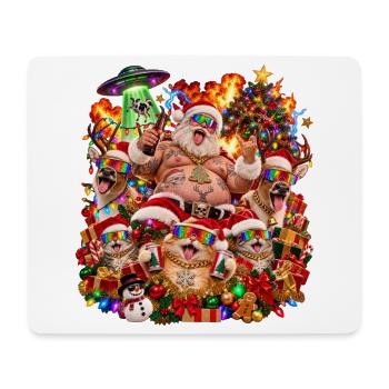 Ziemlich hässliches Weihnachten Pullover Motiv - Mousepad (Querformat) - Weiß - Vorne