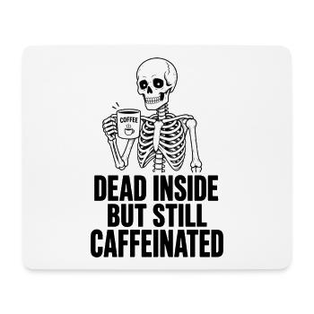 Caffee Skelett Noir - Mousepad (Querformat) - Weiß - Vorne