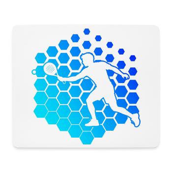Geschenkidee für den Doppelspieler mit Doppelspiel - Mousepad (Querformat) - Weiß - Vorne