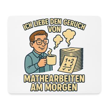Matheduft am Morgen - Mousepad (Querformat) - Weiß - Vorne