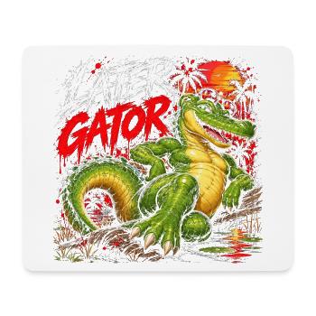 Later Gator Alligator - Mousepad (Querformat) - Weiß - Vorne