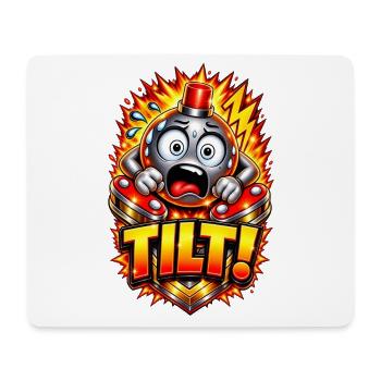 Tilt! Pinball Multiball  - Mousepad (Querformat) - Weiß - Vorne