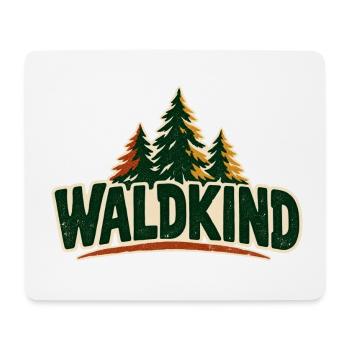 Waldkind Waldkindergarten - Mousepad (Querformat) - Weiß - Vorne