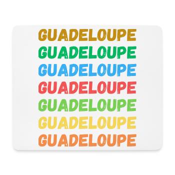 Guadeloupe in Farbe - Mousepad (Querformat) - Weiß - Vorne