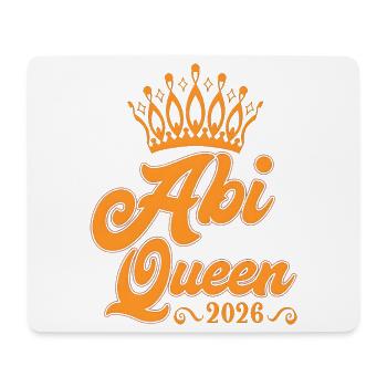 Abiturienten Queen Abiturientin - Mousepad (Querformat) - Weiß - Vorne