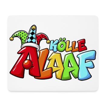 Kölle Alaaf – Buntes Comic Karneval Design mit Nar - Mousepad (Querformat) - Weiß - Vorne