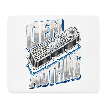 USDM USA Autos OEM Of Nothing - Mousepad (Querformat) - Weiß - Vorne
