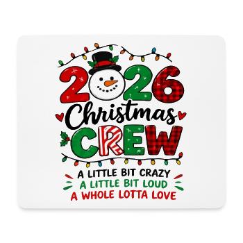 Christmas Crew 2026 Matching-Familienfeiertag - Mousepad (Querformat) - Weiß - Vorne