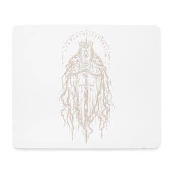 Der Draugr-König aus dem Grabhügel - Mousepad (Querformat) - Weiß - Vorne