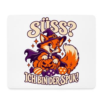 Süß ich bin der Spuk Fuchs - Mousepad (Querformat) - Weiß - Vorne