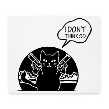 Cat cat - Mousepad (Querformat) - Weiß - Vorne