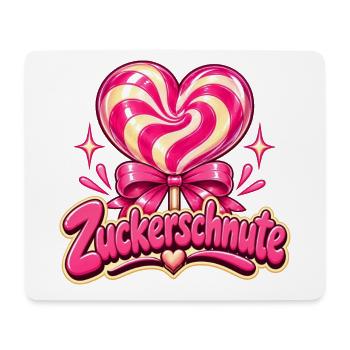 Zuckerschnute Y2K - Mousepad (Querformat) - Weiß - Vorne