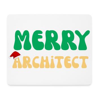 Fröhliches Architekten-Weihnachtspullover-Architekturgeschenk - Mousepad (Querformat) - Weiß - Vorne