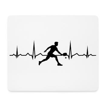 Pickleballers Motiv rund um Pickleballspielerinnen - Mousepad (Querformat) - Weiß - Vorne