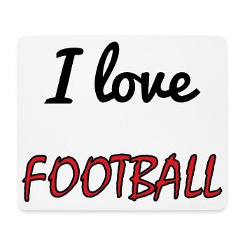 FUSSBALL. SPORT. FRANKREICH. MEISTER - Mousepad (Querformat) - Weiß - Vorne