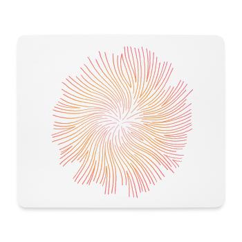 Bellen - Mousepad (Querformat) - Weiß - Vorne