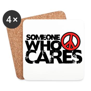 Someone Who Cares - Untersetzer (4er-Set) - Weiß - Vorne