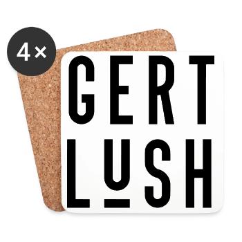 Bristol Dialect Gert Lush - Coasters (set of 4) - white - Front