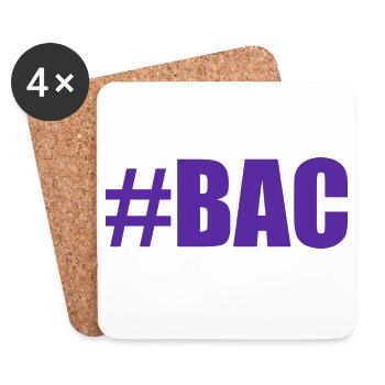FERRY. BACCALAUREAT. PATENT. DNB. EXAMINATION. WELL DONE - Coasters (set of 4) - white - Front