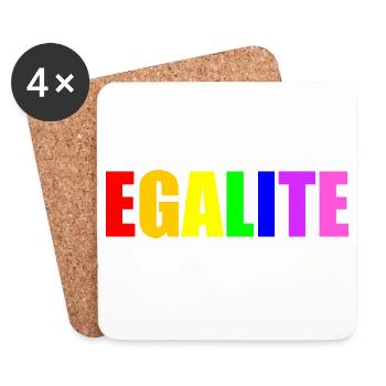 Equality - Coasters (set of 4) - white - Front