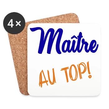 MASTER - Coasters (set of 4) - white - Front