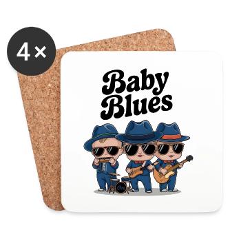 Baby Blues - Coasters (set of 4) - white - Front
