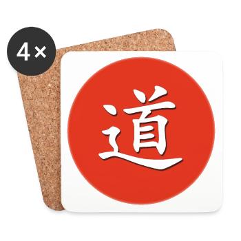 red dao - Untersetzer (4er-Set) - Weiß - Vorne