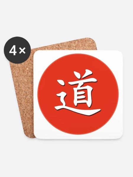 red dao - Untersetzer (4er-Set) - Weiß