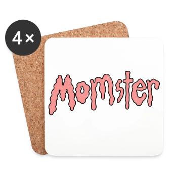 Momster - Untersetzer (4er-Set) - Weiß - Vorne