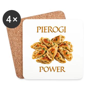 Power Dumplings - Untersetzer (4er-Set) - Weiß - Vorne